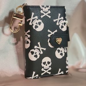 Betsey Johnson Skull Wallet